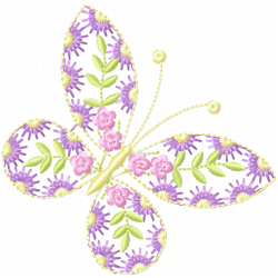 Butterfly Embroidery Design 6 Butterfly Embroidery Design 6
